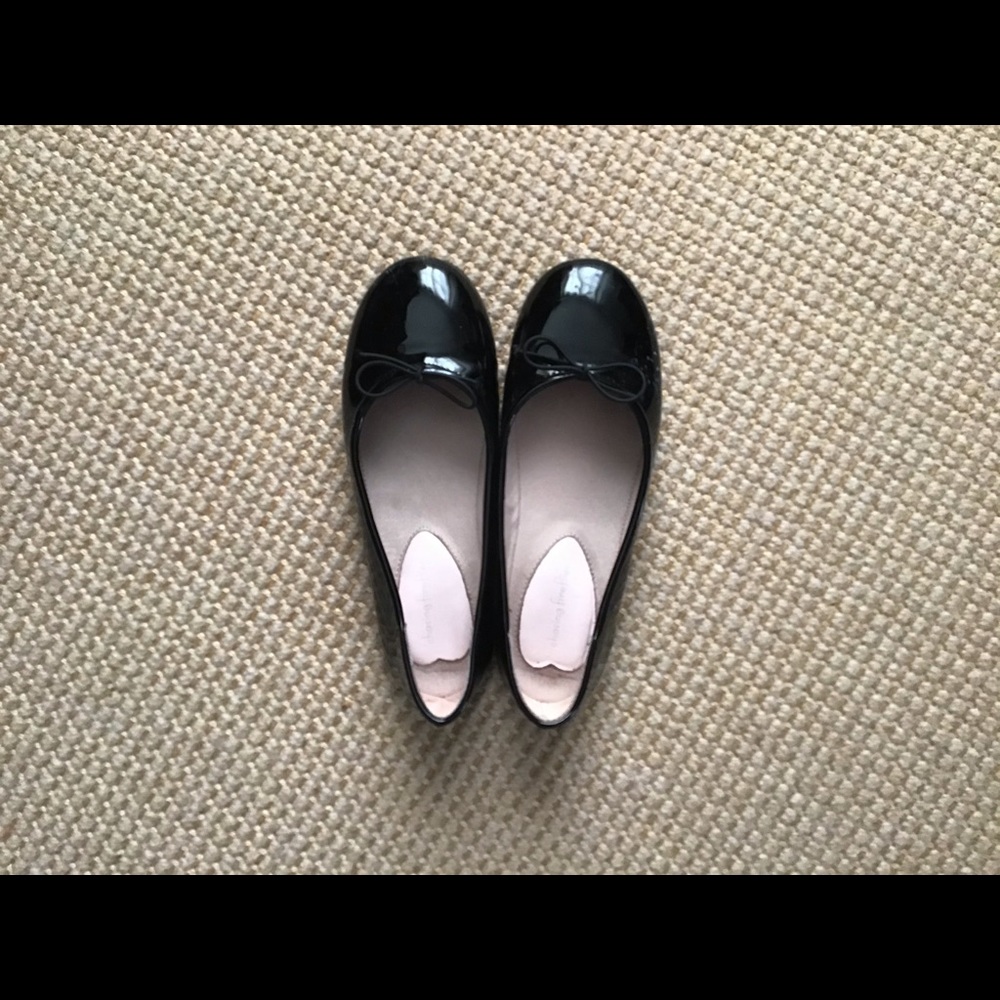 Black Patent Leather Flat, Chasing Fireflies